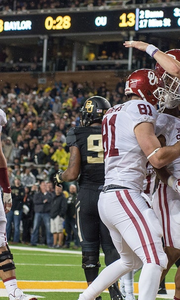 Oklahoma knocks off Baylor in rainy road win